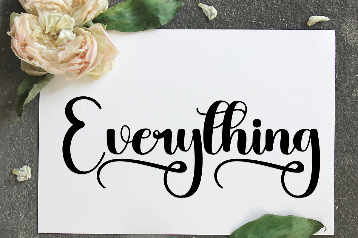 Thanksgiving, a Handwritten Font by FreshTypeINK (Photo 5 of 8)
