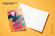 Halloween Vampire 5x7 Card Template, a Card Template by creatsy5 (Thumbnail 3 of 5)