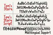 Toy's Story - Handwritting Font Duo, a Handwritten Font by HRDR (Thumbnail 10 of 11)