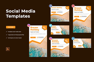 Social Media Templates Pack