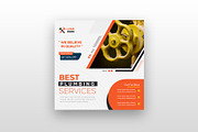 Modern plumbing company post banner, a Social Media Template by Tahnix Creative (Thumbnail 3 of 3)