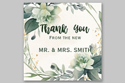 Eucalyptus Frames Clipart Greenery, a Decorative Illustration by LeCoqDesign (Thumbnail 3 of 5)