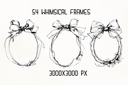 Whimsical Mother's Day Line Art Set, an Object Illustration by GiraffeCreative (Thumbnail 3 of 16)