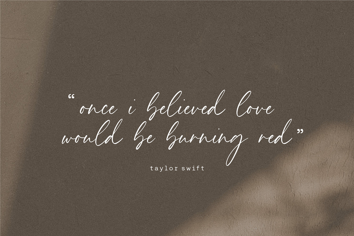 Authentic Harmony Font, a Script Font by Balpirick Studio (Photo 4 of 6)