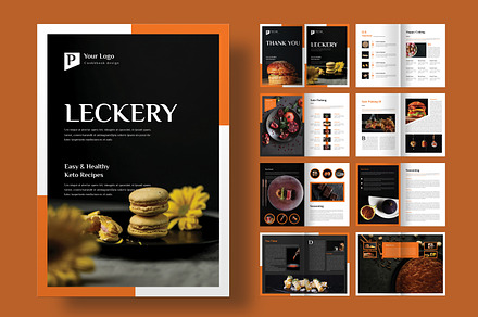 Leckery Layout, a Brochure Template by DreamLab22