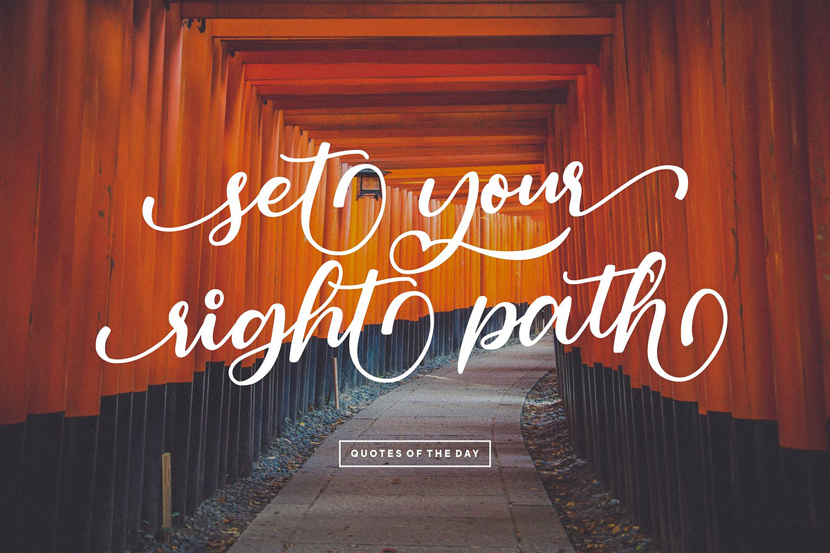 Magelove - Two Style Font, a Script Font by Garisman Std (Photo 4 of 13)