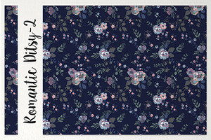 Romantic Ditsy Floral Pattern