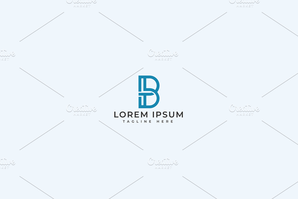 B letter logo, a Branding & Logo Template by vectplus (Photo 2 of 2)