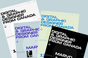 Marvo — Portfolio Figma Template, a Landing Page Template by Spartak Vee (Thumbnail 8 of 8)