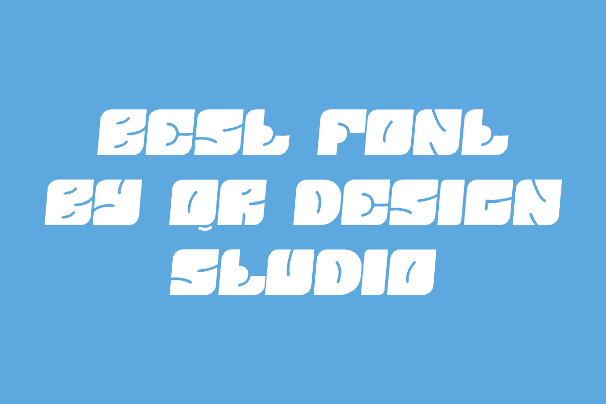Zarkos - Bold Heavy Font, a Sans Serif Font by QR Design Studio (Photo 2 of 6)