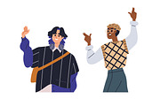 Modern happy people set, a Person Illustration by Good Studio (Thumbnail 2 of 8)