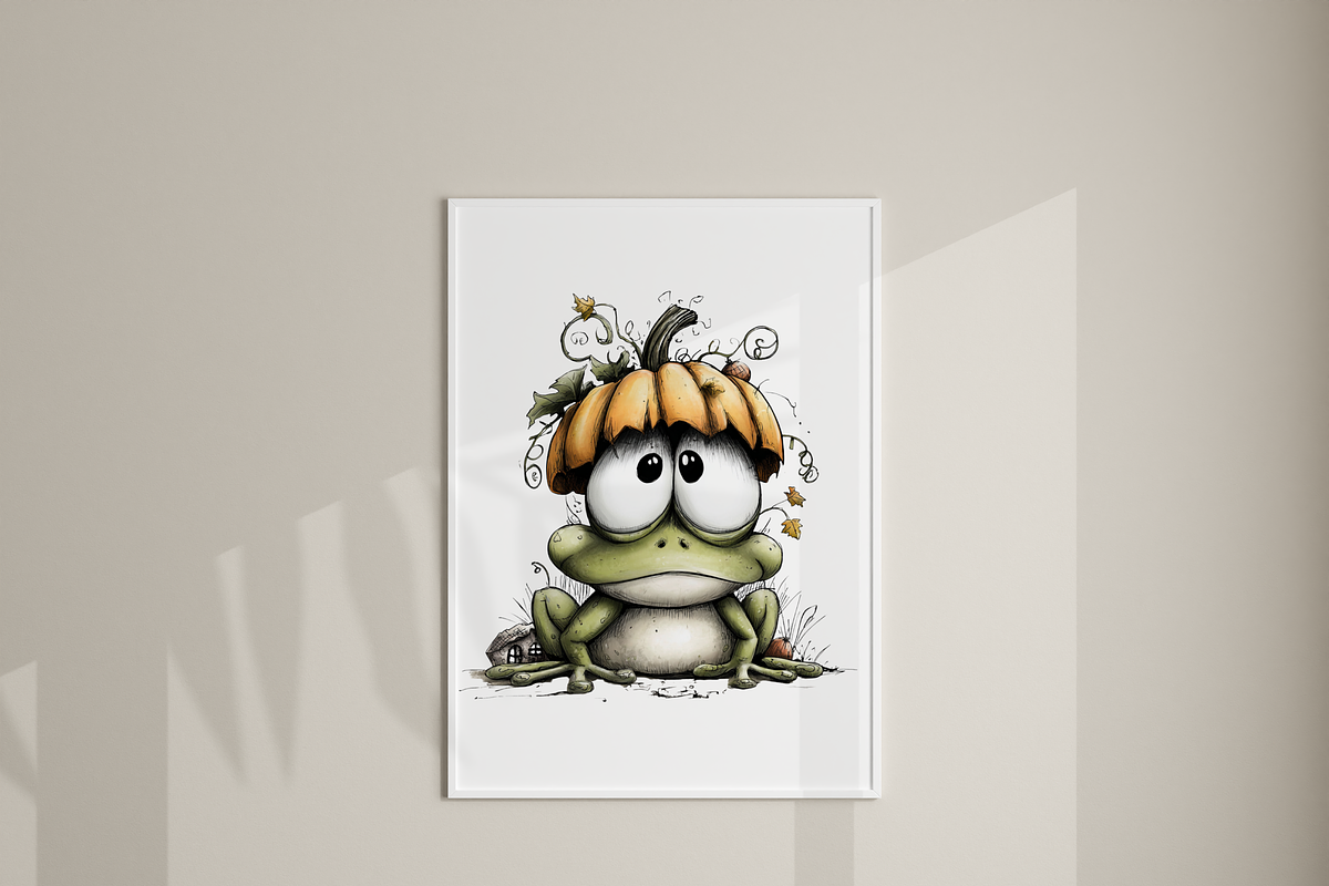 12 Halloween Frog Clipart, an Animal Illustration by Pati Charm Studio (Photo 7 of 8)