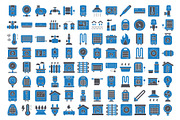Electric Gas & Solar Energy Icon, an Icon by Vector Portal (Thumbnail 4 of 5)
