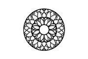 Floral Mandala Circle Frame Bundle, an Illustration by Gaye Art (Thumbnail 8 of 51)