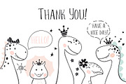 Dinosaurs, an Animal Illustration by MeadowFox (Thumbnail 8 of 8)