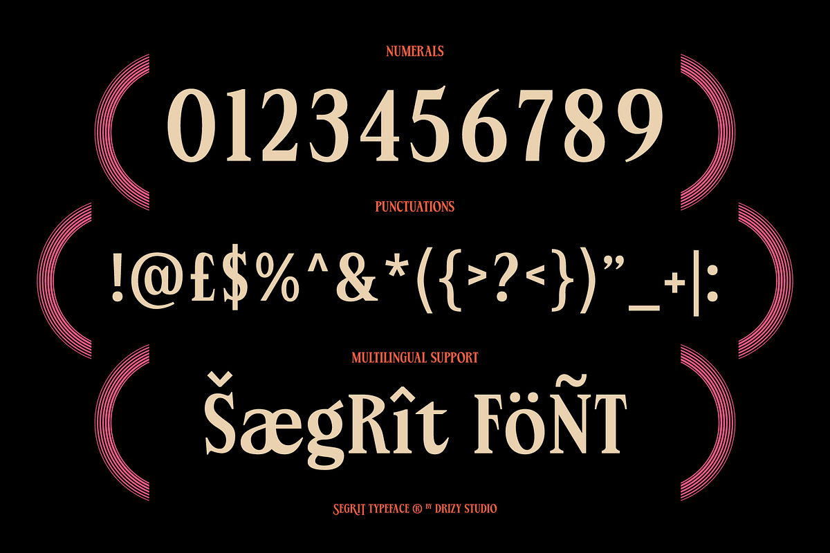Segrit – Classic Vintage Font, a Serif Font by Drizy (Photo 6 of 10)