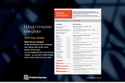 Video editor resume template, a Resume Template by FinishResume (Thumbnail 2 of 11)