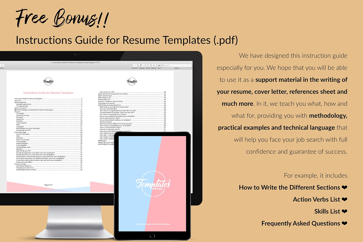 Modern Resume Design / CV - Mila, a Resume Template by Templates Design Co. (Photo 11 of 17)