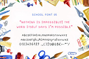 Back to School Font Bundle, a Handwritten Font by Salt & Pepper Designs (Thumbnail 7 of 12)