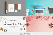 Scene Creators Bundle, a Books & Magazine Mockup by Ceacle Mockup (Thumbnail 5 of 34)