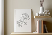 Roses flowers lineart clipart., a Graphic by svetodesign (Thumbnail 5 of 5)