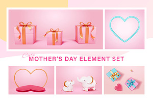 3D Happy Mother's Day Bundle