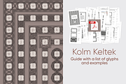 Kolm Keltek, a Symbol Font by 2DTypo (Thumbnail 5 of 6)