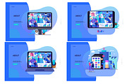 Company website vector Illustrations, a Work Illustration by Grivina's shop (Thumbnail 23 of 25)