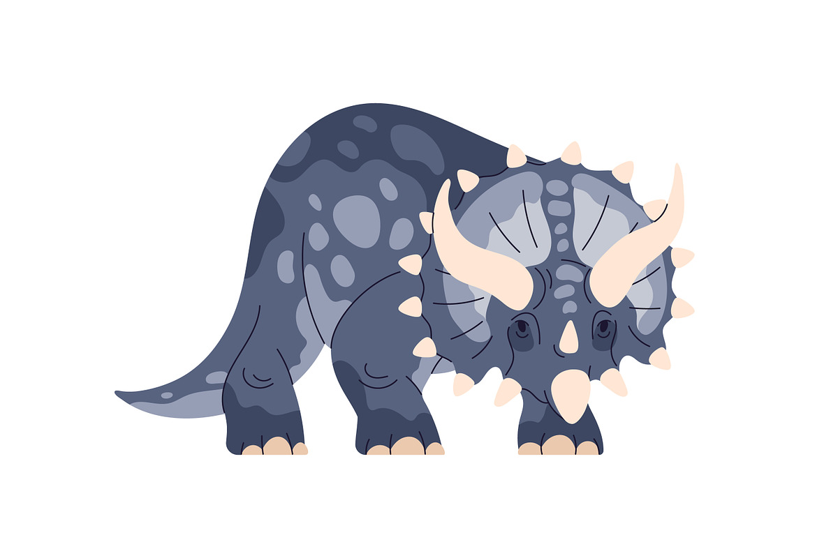Dinosaurs, prehistoric raptors set, an Animal Illustration by Good Studio (Photo 5 of 17)