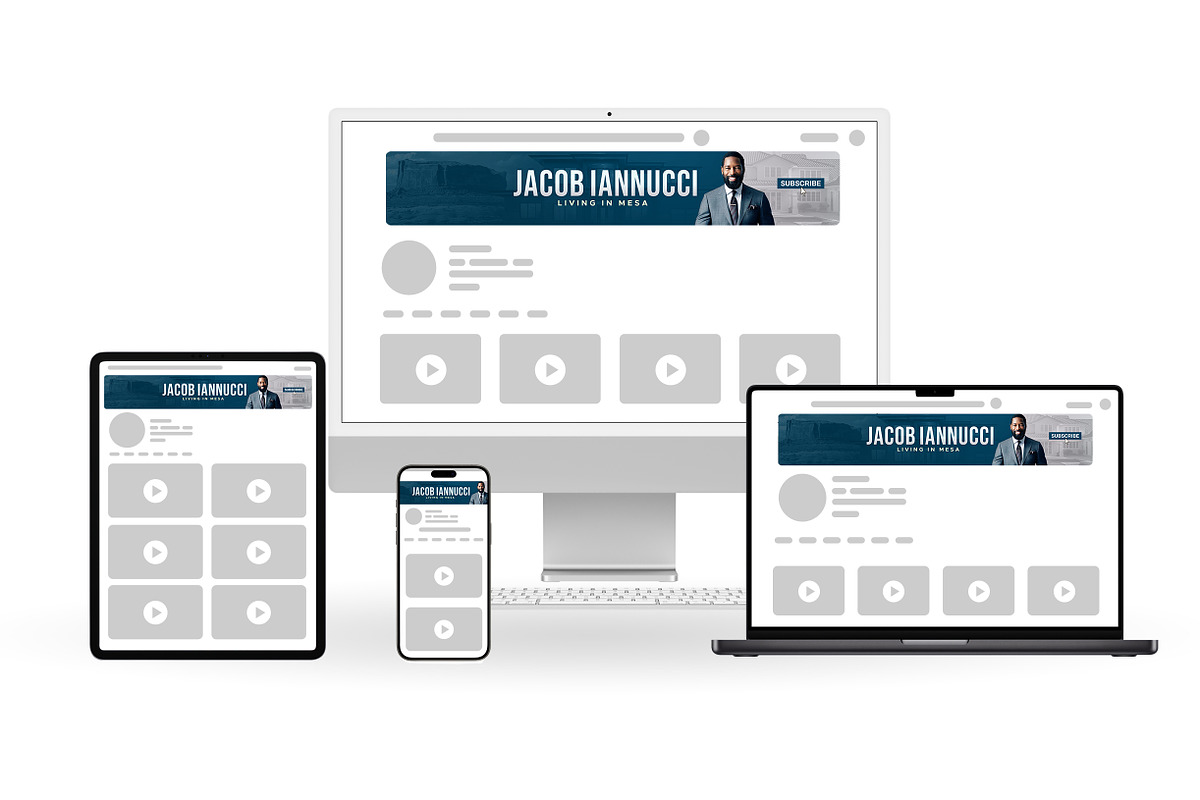 Real Estate YouTube Banner Template, a Social Media Template by Vaughn Studios (Photo 3 of 5)