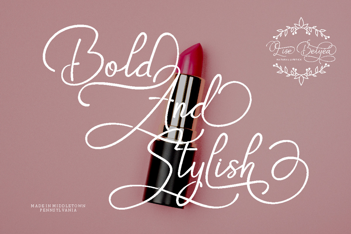 Bright Bride - Beautiful Script Font, a Script Font by PutraCetol Studio (Photo 8 of 11)