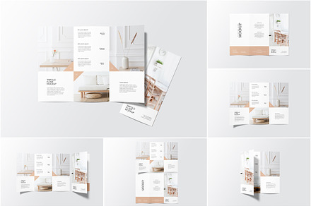 DL Trifold Brochure Flyer Mockup, an Advertising Mockup by Rizky Audymas
