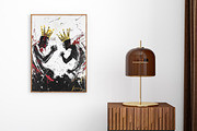 Black Noise Wall Art, a Sport Illustration by PrintablesByFranklyn (Thumbnail 6 of 6)