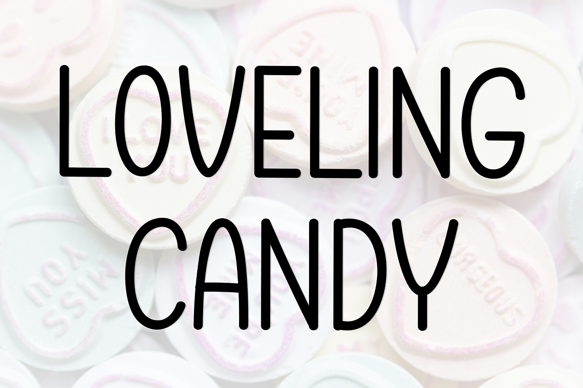 Candy love, a Sans Serif Font by InermediaSTUDIO (Photo 2 of 8)