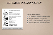 Cottage Home Backed Food Label, a Stationery Template by Coral Beauty (Thumbnail 2 of 5)