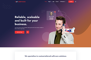 AT Services - Business WP Theme