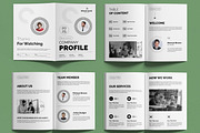 Company Profile Design, a Brochure Template by MightyDesign (Thumbnail 1 of 6)