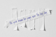 Martil - Handwriting Font, a Handwritten Font by Gittype (Thumbnail 6 of 7)