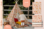 Little Boho Floral Patterns - VECTOR, a Pattern Graphic by Flora Wild Designs (Thumbnail 3 of 8)
