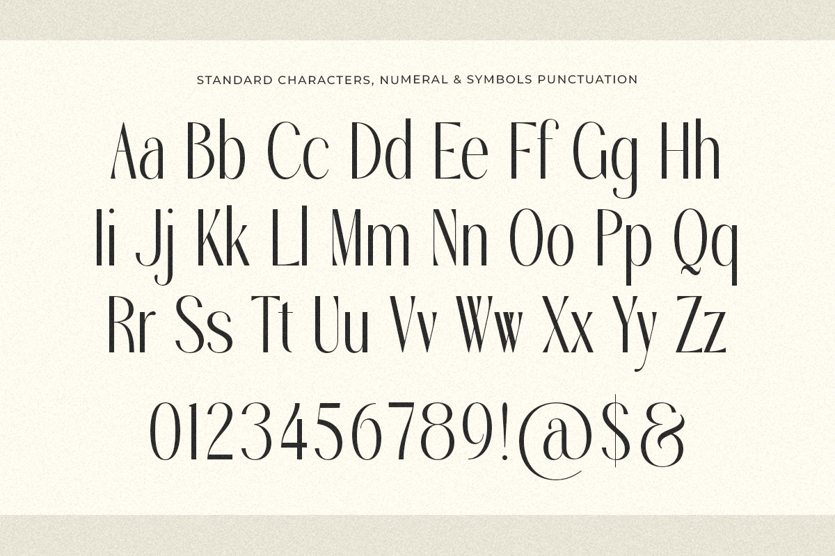 Audrey & Caroline - Elegant Modern, a Serif Font by Shakira Studio (Photo 9 of 10)