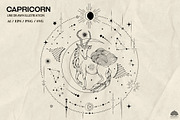Zodiac signs line art + Procreate, a Decorative Illustration by Skliarova (Thumbnail 13 of 16)