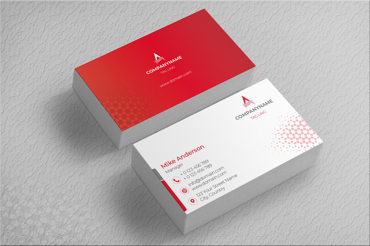 Modern Business Card, a Business Card Template by designSultan (Photo 2 of 6)