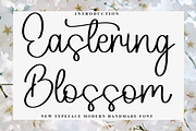 Eastering Blossom, a Handwritten Font by FreshTypeINK (Thumbnail 7 of 8)