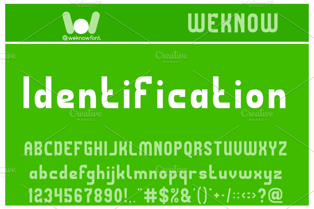 Before After font, a Sans Serif Font by weknow (Photo 5 of 5)