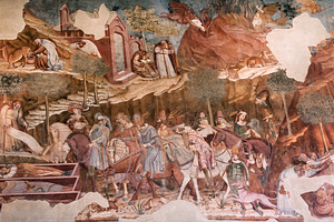 14th century fresco Triumph of Death