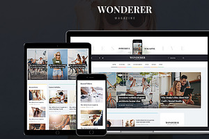 Wonderer - Personal Blog & Magazine