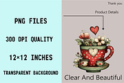 Farmhouse Love Valentine Clipart Bu, an Illustration by SVGArt (Thumbnail 3 of 8)