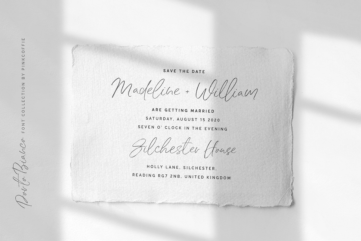 Porto Bianco | Script + Sans Serif, a Sans Serif Font by Pink Coffie (Photo 19 of 25)