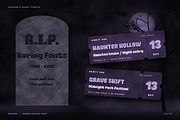 Oblq BoldRot | Horror Display Font, a Sans Serif Font by Oblique Foundry (Thumbnail 8 of 15)