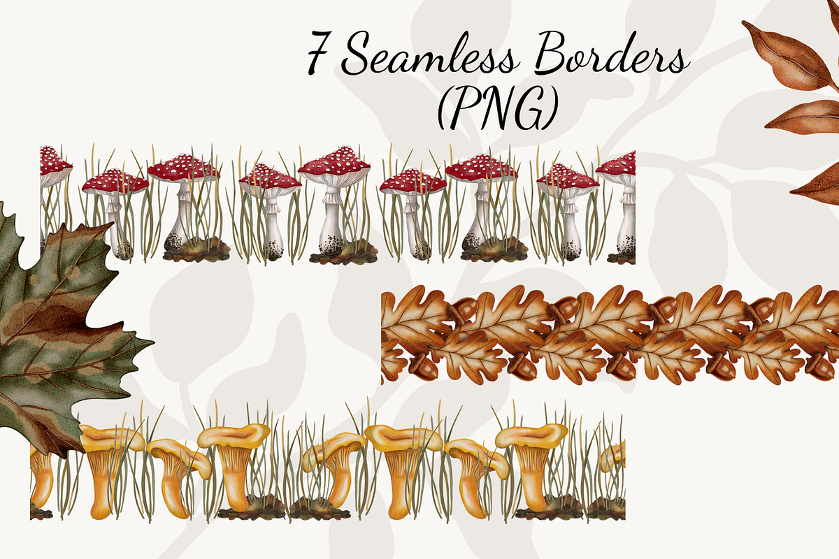 Autumn Vibe Watercolor Clipart Set, a Seasonal Illustration by Andre_Eva (Photo 8 of 10)